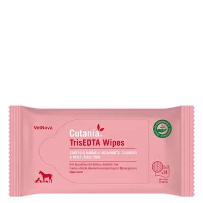 CUTANIA TrisEDTA Wipes, 24 stk.